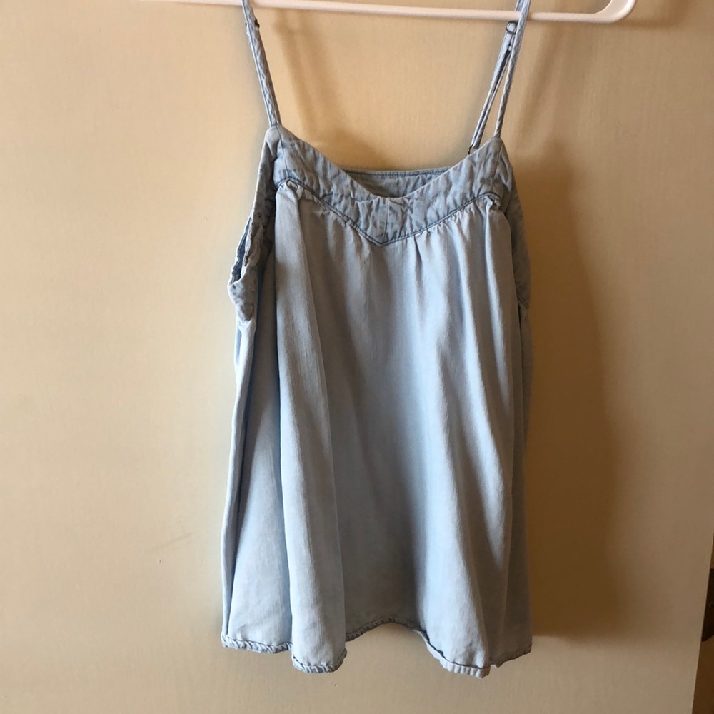 Denim tank top